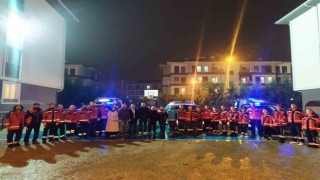 Deprem tatbikatı gerçeğini aratmadı