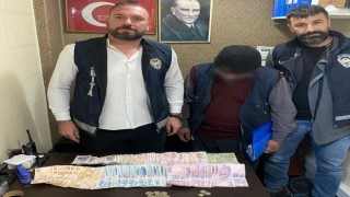 Dilencinin üzerinden 9 bin 62 lira çıktı
