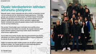 Diyaliz Teknikerleri İçin Atama Sorunu Devam Ediyor