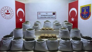 Diyarbakırda 915 kilogram uyuşturucu madde ele geçirildi