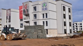 Diyarbakırda deprem konutlarında ulaşım ve alt yapı çalışmaları devam ediyor