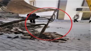 Diyarbakırda yer altından çekilen kaçak elektrik şebekesi tespit edildi