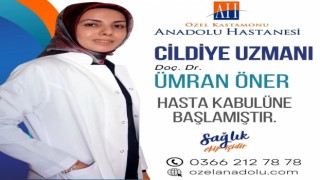 Doç. Dr. Ümran Öner, Özel Kastamonu Anadolu Hastanesinde göreve başladı