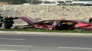Kapaklıda 3 araçlı zincirleme kaza: 2 yaralı