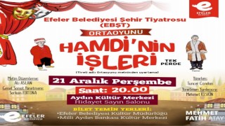 Efeler Belediyesi Şehir Tiyatrosu ortaoyunu sahnelemeye hazırlanıyor