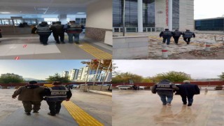 Elazığda haklarında kesinleşmiş hapis cezası bulunan 4 kişi yakalandı