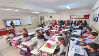 Elazığda öğrencilere trafik eğitimi verildi