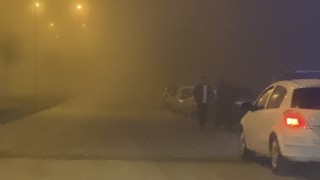 Elazığda yoğun sis etkili oldu
