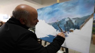Emekliliğinde ressam oldu