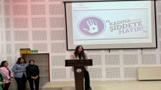 Emet MYOda Kadına Yönelik Şiddetle Mücadele Günü konulu konferans