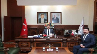 EMŞAV Başkanı Çilden Vali Aksoya ziyaret