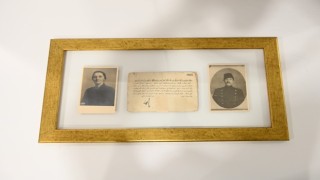 Enver Paşanın ıslak imzalı belgesi Tarihi Alan Başkanlığına bağışlandı