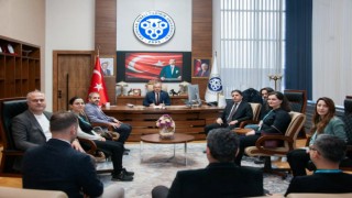 EPDAD ekibi Rektör Leventi ziyaret etti
