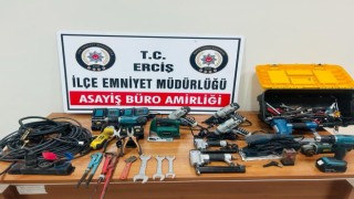 Ercişte uyuşturucu ve hırsızlık operasyonu
