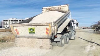 Ereğlide yol bakım ve onarım çalışması devam ediyor