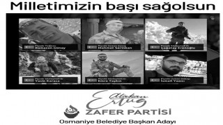 Ertuğ’dan Şehit Askerler İçin Başsağlığı Mesajı