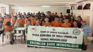 Erzincanda öğrencilere doğa bilinci aşılanıyor