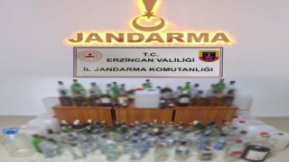 Erzincanda yılbaşı öncesi kaçak ve sahte alkol operasyonu
