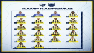 Fenerbahçenin Kayserispor maçı kamp kadrosu belli oldu