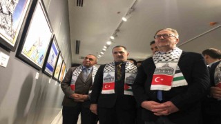 “Filistin, Daima” sergisi Beyoğlunda sanatseverlerle buluştu