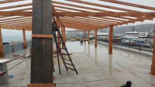 Fırtınada zarar gören Garipçe ve Rumeli Fenerinde yaralar sarılıyor