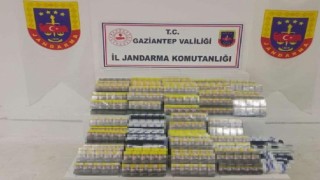 Gaziantepte 180 bin lira değerinde kaçak sigara ele geçirildi