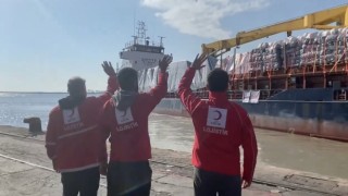 Gazzeye yardım gemisi Mersinden hareket etti