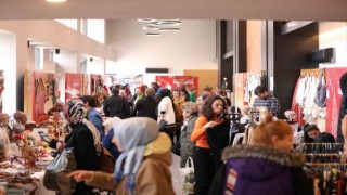Girişimci kadınların el emeği ürünleri Merkezefendide buluştu