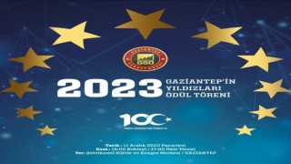 GSO Gaziantepin Yıldızları Ödül Töreni 11 Aralık Pazartesi günü yapılacak