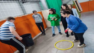 Gün boyu spor yaptılar