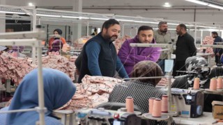 Gürbüz, Tekstil fabrikamız 50 bin ürün ihracatı için sipariş aldı