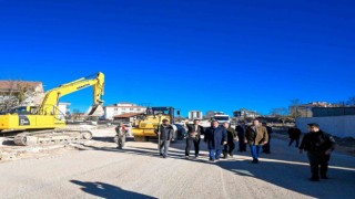 Gürkan yol çalışmalarını inceledi