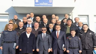 Güvenlik toplantısı jandarma karakolunda yapıldı