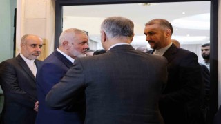 Hamas Siyasi Büro Başkanı Haniye, İran Dışişleri Bakanı Abdullahiyan ile görüştü