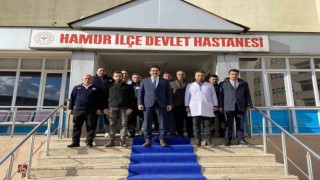 Hamur Kaymakamı Yıldırım, ilçedeki kurumları denetledi