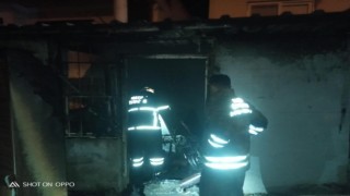 Hatayda bir depoda yangın çıktı