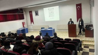 Hisarcık MYOda bağımlılıkla mücadele ve KADES uygulaması bilgilendirme semineri