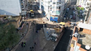 Horozköy Caddesinde hummalı çalışma
