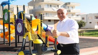 Huzurkentte Fatih Park yenilenerek modern hale getirildi