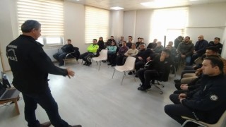 İlçelerde görev yapan polislere olay yeri inceleme eğitimi verildi
