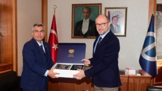 İletişim Başkanlığı Afyon Bölge Müdürü Ülgenden Rektör Erdala ziyaret