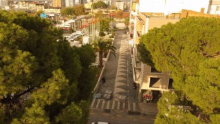 İncirliovanın en işlek caddesi yenilendi
