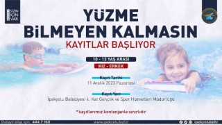 İpekyolunda “yüzme bilmeyen kalmasın” kursu