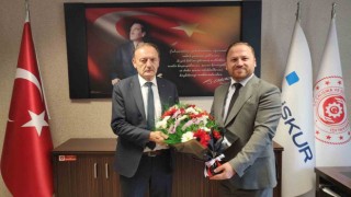İŞKUR Müdürü Çalış görevini Sarıçama devretti