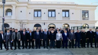 İstanbul Valisi Gül, Büyükçekmece ilçe protokolüyle bir araya geldi