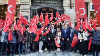 İstiklal şairi Mehmet Akif Ersoy, İstiklal Caddesinde anıldı