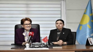 İYİ Parti Genel Başkanı Akşener il teşkilatını ziyaret etti
