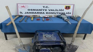 İzinsiz Kazı Yapan 8 Şüpheli Yakalandı