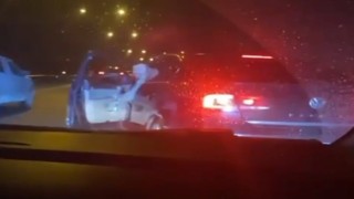 İzmirde trafik magandası, evli çifte korku dolu anlar yaşattı