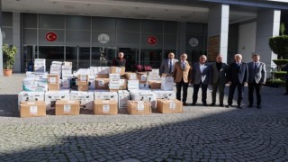 İzmirde yetim öğrenciler için yardım paketi hazırlandı